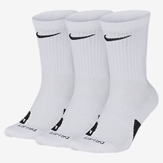 Nike Elite Chaussettes de basketball mi-mollet (3 paires)
