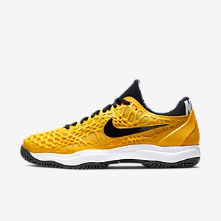 yellow tennis shoes nike