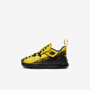 lebron shoes kids yellow cheap online