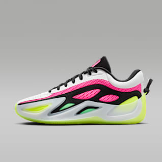White/Black/Light Lucid Green/Pink Blast