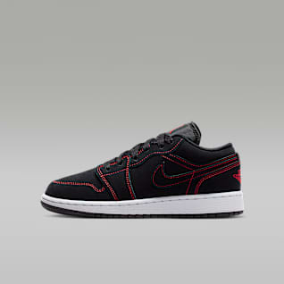 Black/White/University Red