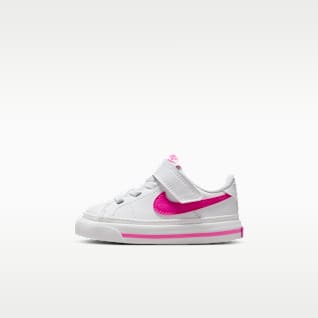 White/Laser Fuchsia