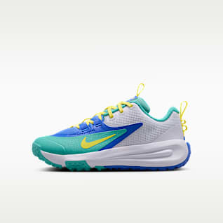 Azul verdoso lavado/Azul carrera claro/Azul eléctrico/Amarillo sónico