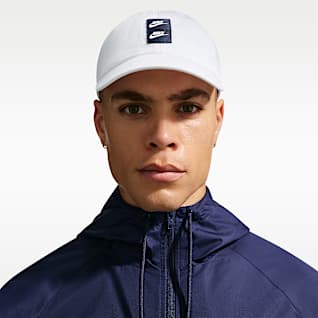 White/College Navy