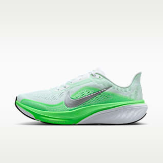 White/Green Strike/Illusion Green/Metallic Silver