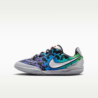 Metallic Silver/Green Strike/Black/White