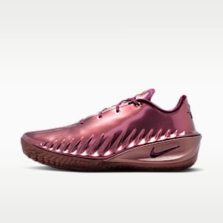 Metallic Rose Gold/Deep Maroon