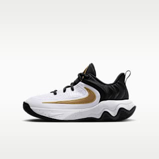 Black/White/Metallic Gold