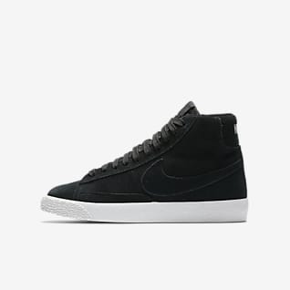 nike white and black blazers
