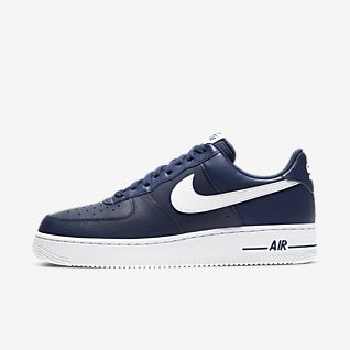 blue nike air force ones