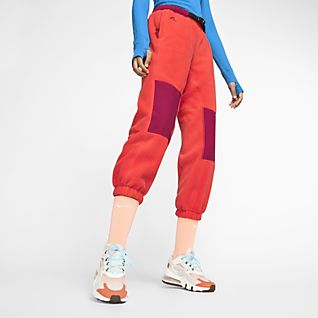 orange nike sweatpants