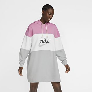 nike dress with hood