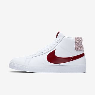 nike blazer mid maroon