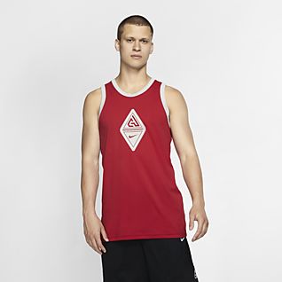 nike red sleeveless shirt