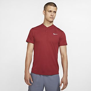 men's nike red polo shirt