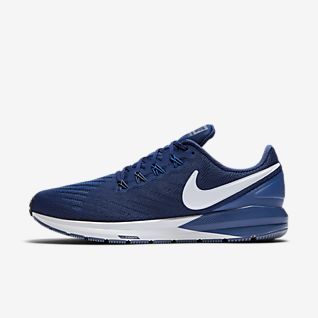blue nike track shoes