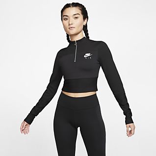 nike turtleneck crop top
