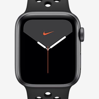Apple Watch Nike Series 5 (GPS + Cellular) mit Nike Sport Band 44-mm-Aluminiumgehäuse in Space Grey