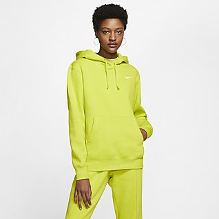 green nike womens hoodie