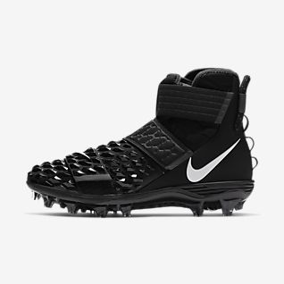 nike black and gold football cleats