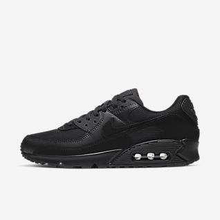 Black Air Max 90 Shoes. Nike IN