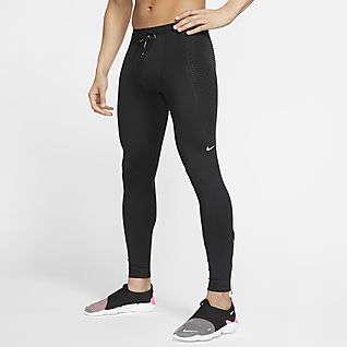 nike running leggings with drawstring