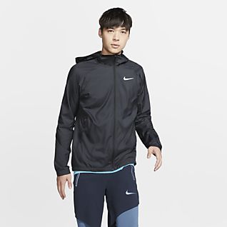 nike running windrunner jacket in multicolour