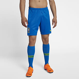 2018 Brazil CBF Stadium Home Men's Football Shorts