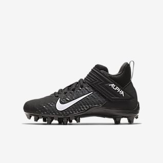 nike black cleats football