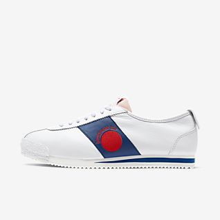 White Cortez Shoes. Nike IN