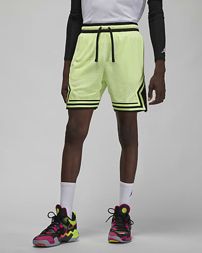 electric green jordan 6 shorts