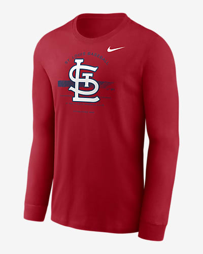 St. Louis Cardinals '47 Irving Long Sleeve T-Shirt - Red