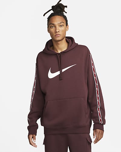 mens coral nike hoodie