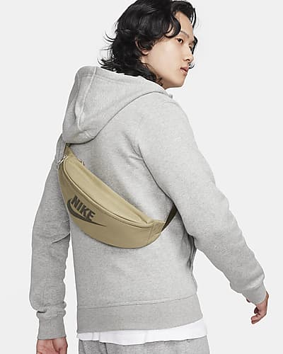Grey Nike Unisex Brasilia Mesh Backpack, Accessories
