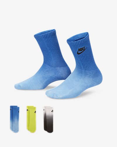 youth white nike socks