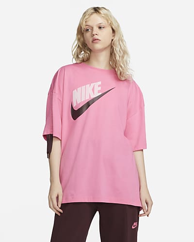digital pink nike shirt