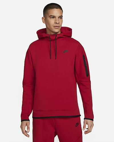 nike red hoody