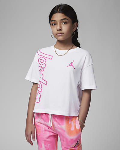 Air jordan shirts for girls clearance