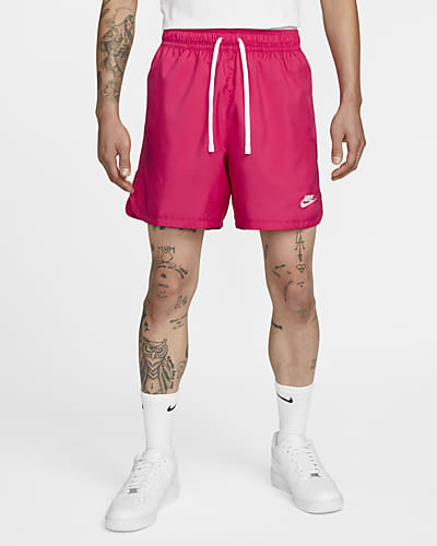 nike cotton shorts pink