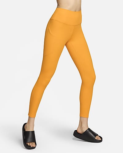 Black and yellow nike leggings hotsell