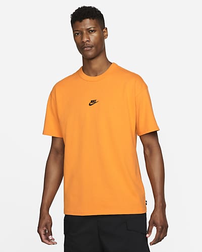 orange nike shirt women's