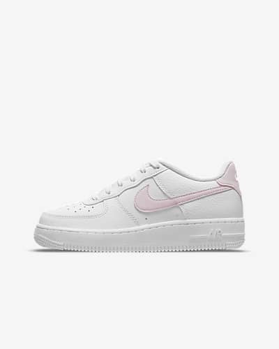 Nike Shoes Youth 4 Air Force 1 Triple White Sneakers Lace Up