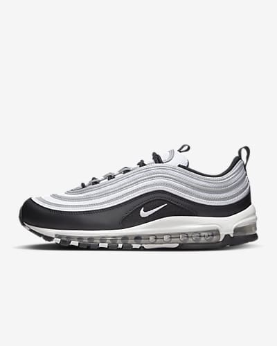 red black and silver air max 97