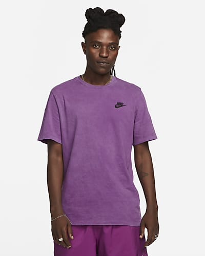 purple nike air t shirt