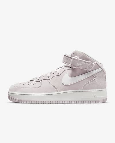 pink air forces high top