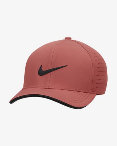 nike red hat mens