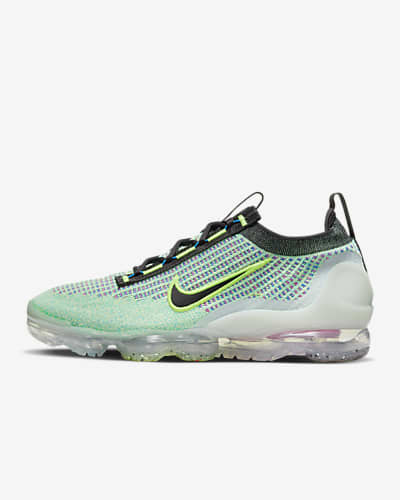 vapormax white black green