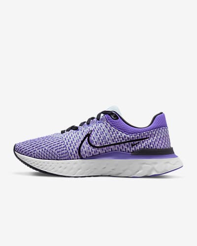 nike purple flyknit