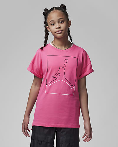 Jordan t shirts for girls clearance
