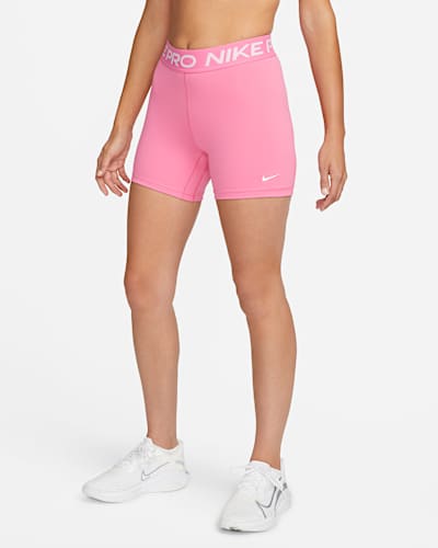 nike pro 3 shorts pink